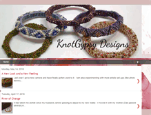 Tablet Screenshot of knotgypsydesigns.com